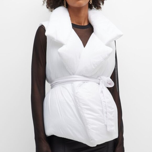 NORMA KAMALI SLEEPING BAG VEST NEW - Picture 1 of 7
